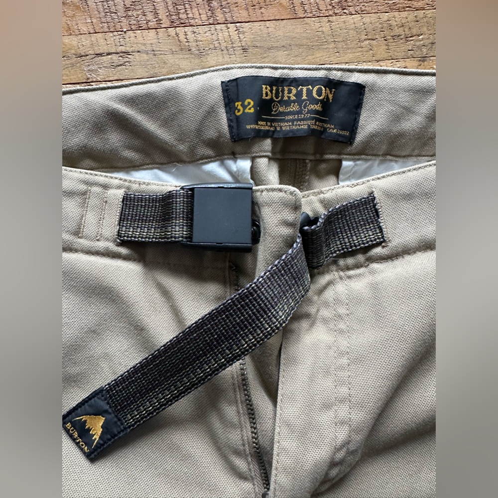 Burton Men's Beige Cargo Pants